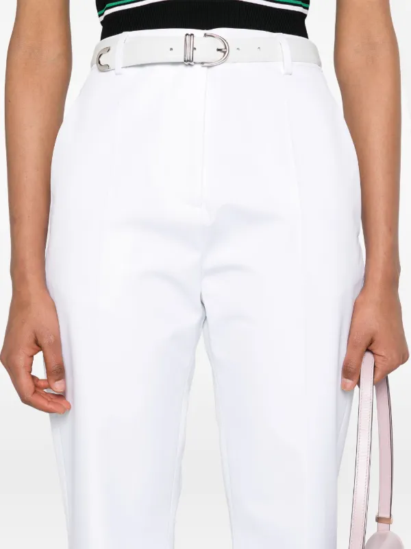 Valentino Garavani mid-rise Tailored Trousers | White