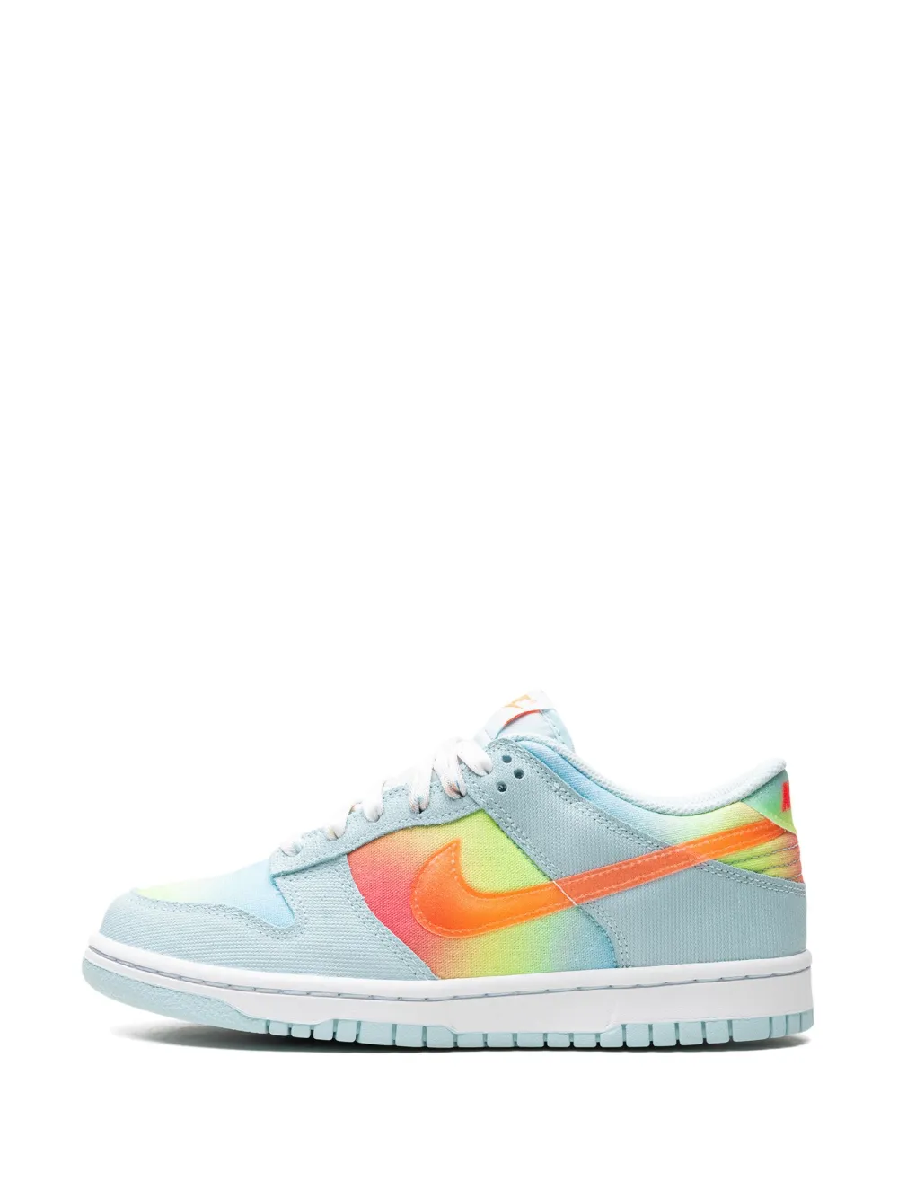 Shop Nike Dunk Low "heat Map" Sneakers In Blue