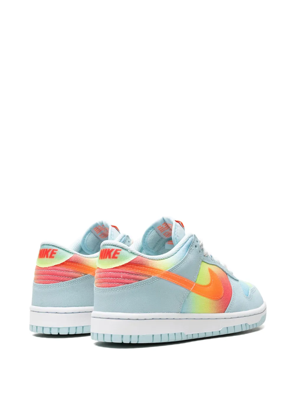 Shop Nike Dunk Low "heat Map" Sneakers In Blue