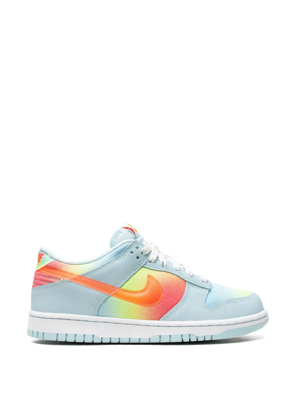 Shop Nike Dunk Low "heat Map" Sneakers In Blue