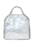 Stella McCartney mini Falabella metallic-effect tote bag - Silver