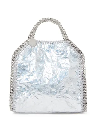 Stella McCartney Mini Falabella metallic-effect Tote Bag  display picture 1