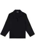 Vilebrequin long-sleeve linen shirt - Black