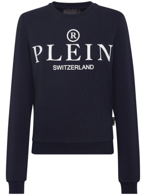 Philipp Plein logo-print sweatshirt Women