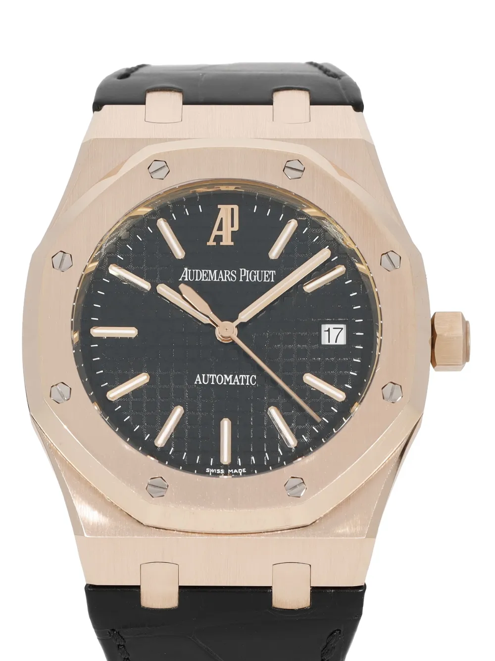 Audemars Piguet 2008 pre-owned Royal Oak 39mm - Zwart