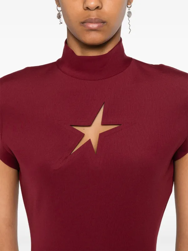 Mugler Star Mini Dress | Red | FARFETCH UK