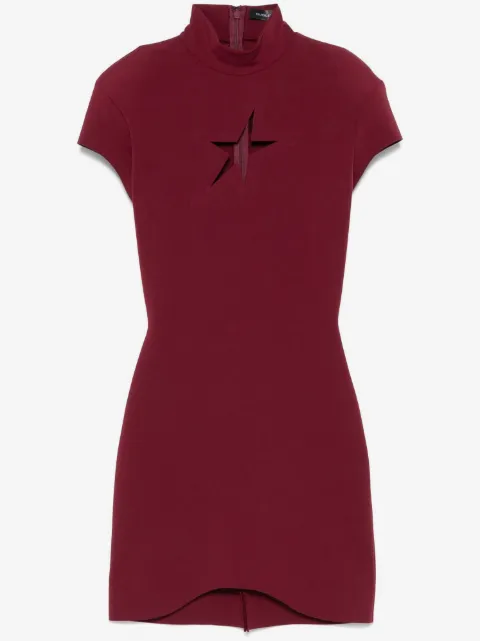Mugler Star mini dress