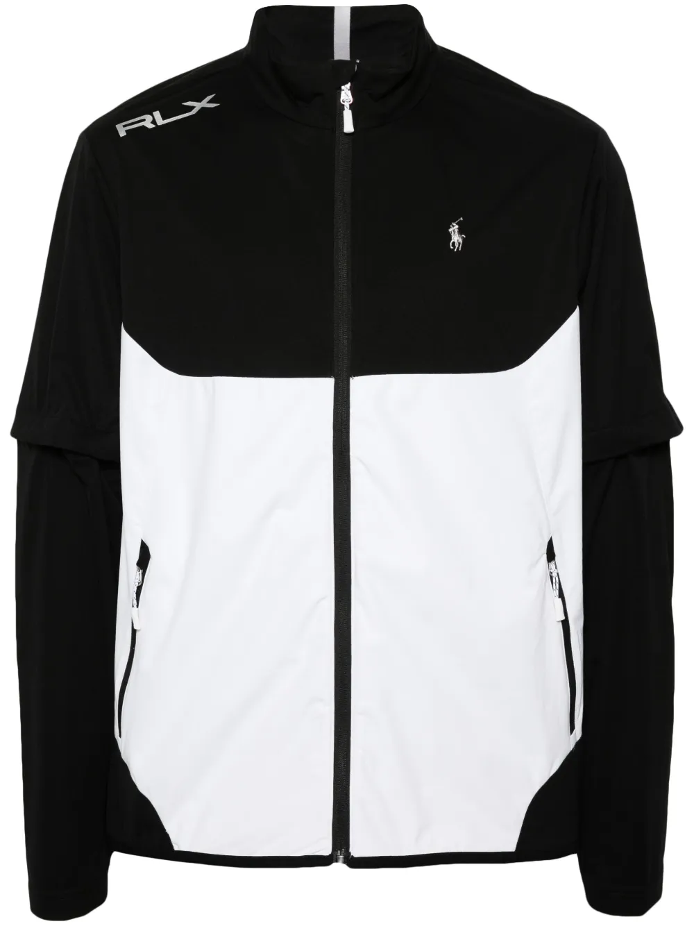 Black ralph lauren windbreaker shop