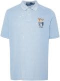 Polo Ralph Lauren Polo Bear-embroidered polo shirt - Blue