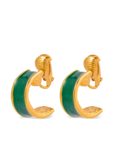 Susan Caplan Vintage pendientes de clip Rediscovered 1980