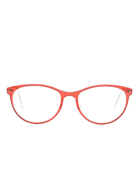Lindberg round-frame glasses