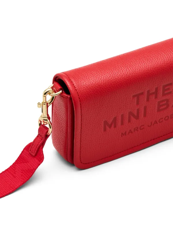 人気ブランドバ40代 Marc Jacobs The Leather Mini Bag | Red | FARFETCH パンツ