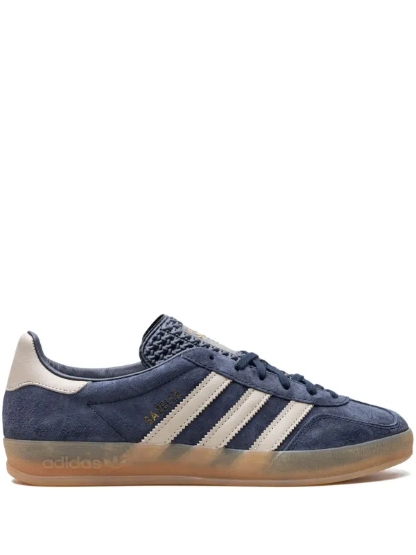 Grey and blue adidas gazelles online