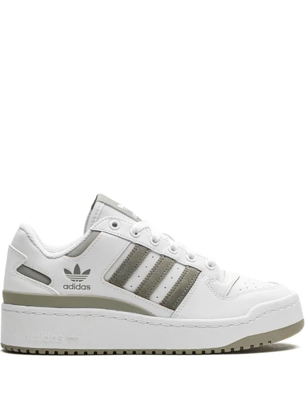 Adidas shoes with silver stripes on sale