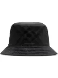 Burberry check bucket hat - Black
