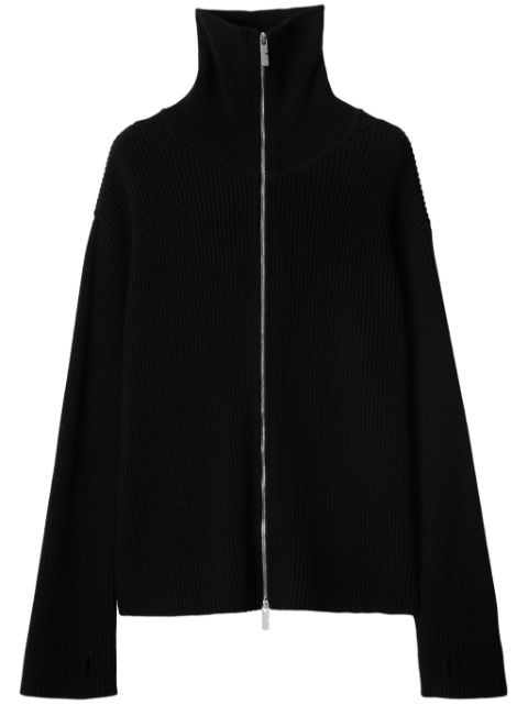 Burberry ribbed-knit cardigan Men