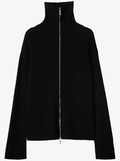 Burberry ribbed-knit cardigan