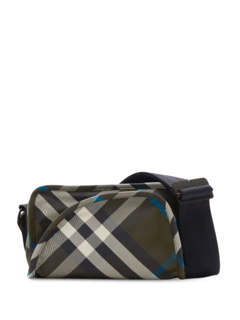 Burberry Shield checked messenger bag Men