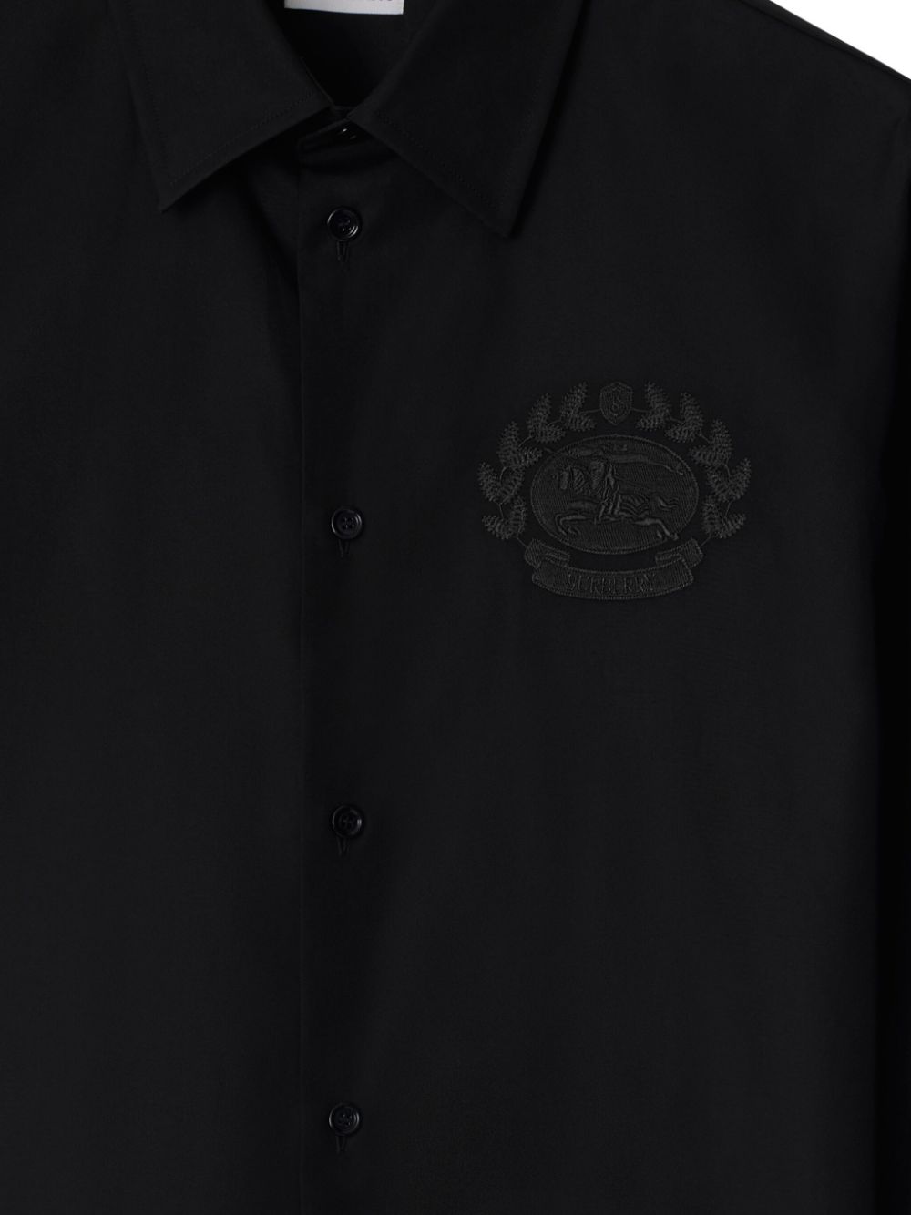 Burberry logo-embroidered polo shirt Men