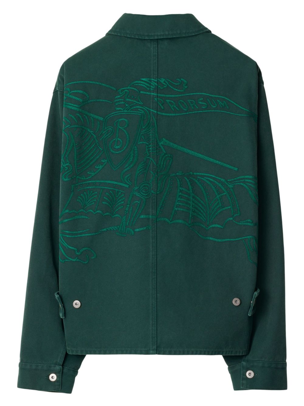 Affordable Burberry EKD-embroidered cotton jacket Men