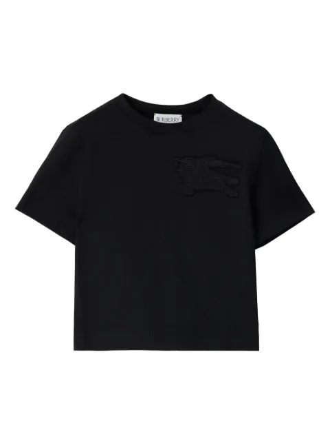 Burberry Kids Camiseta com aplicação EKD
