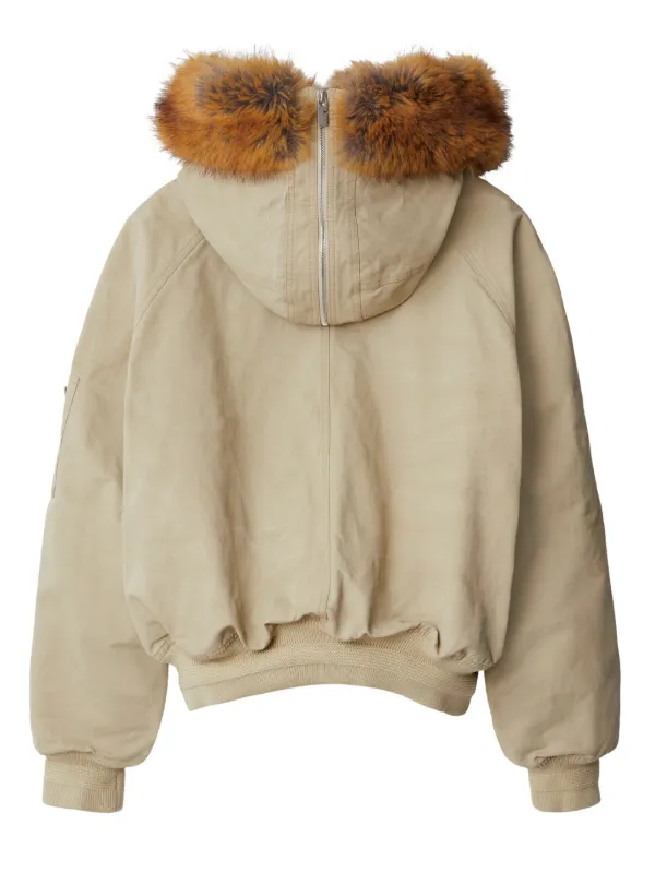 Burberry faux fur jacket on sale