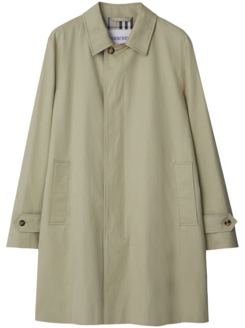 Burberry garbardine cotton coat Men