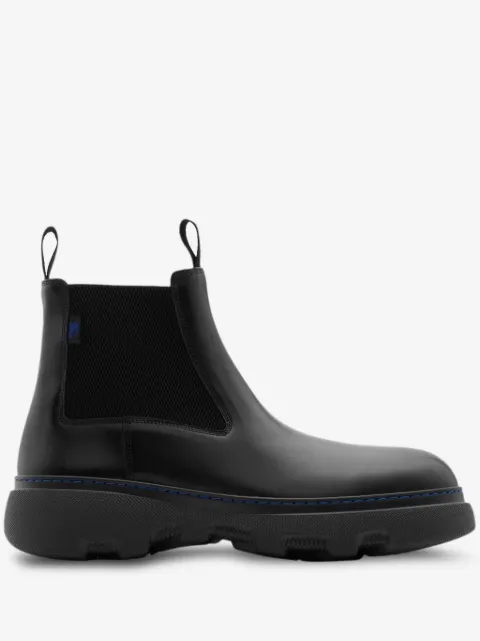 Burberry Creeper leather boots