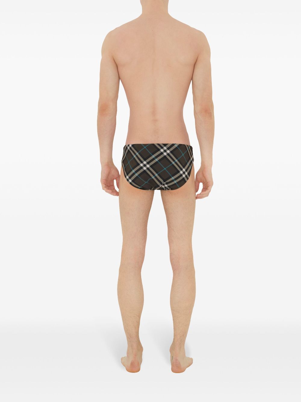 Cheap Burberry Nova Check swimming trunks Men