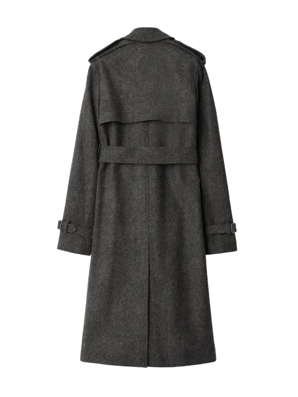 Burberry trench coat wool online