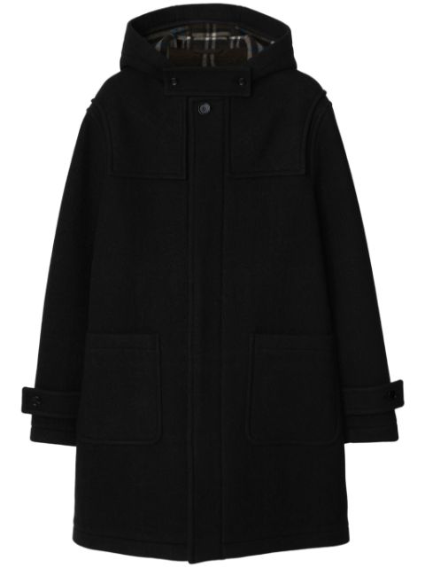 Burberry hooded wool coat Men