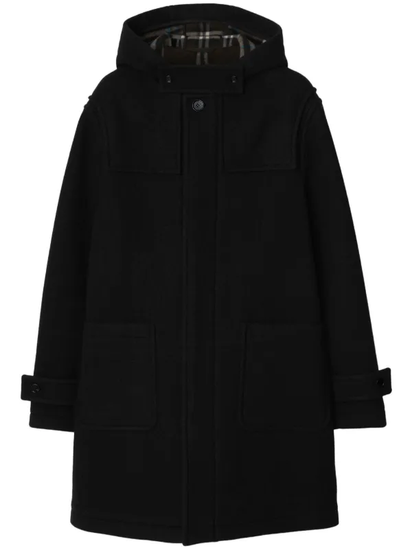 Duffle Coat Burberry Mantel Mit Kapuze Burberry Mantel Mit Kapuze