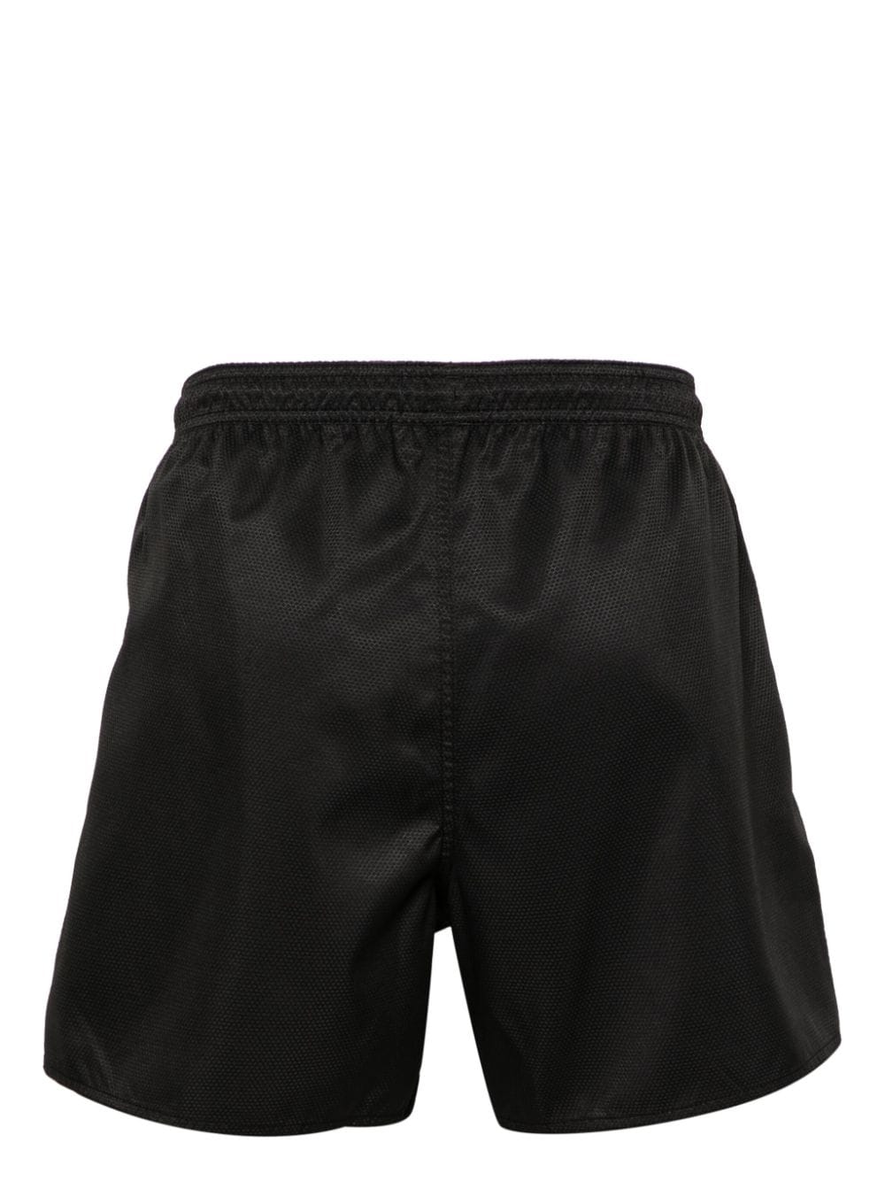 Emporio Armani mid-rise swim shorts - Zwart