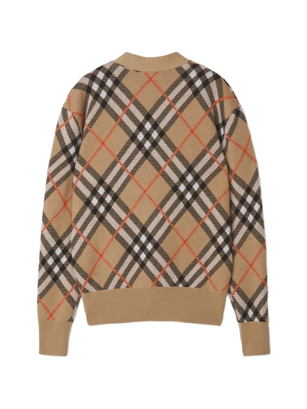 Burberry チェック カーディガン | ブラウン | FARFETCH JP
