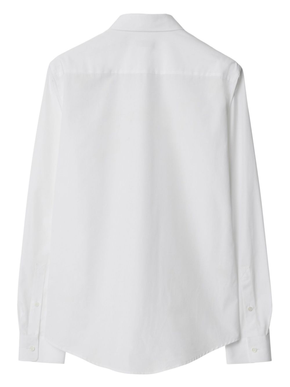 Burberry EKD-embroidered cotton shirt Men