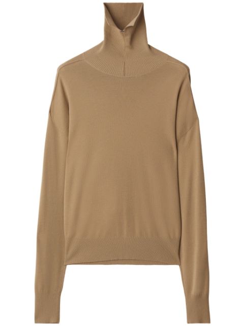 Burberry roll-neck wool jumper Men