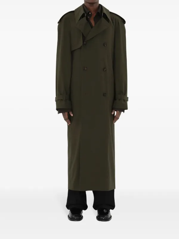Burberry Belted double-breasted Trench Coat | Brown | FARFETCH Burberry Belted double-breasted Trench Coat | Brown | FARFETCH