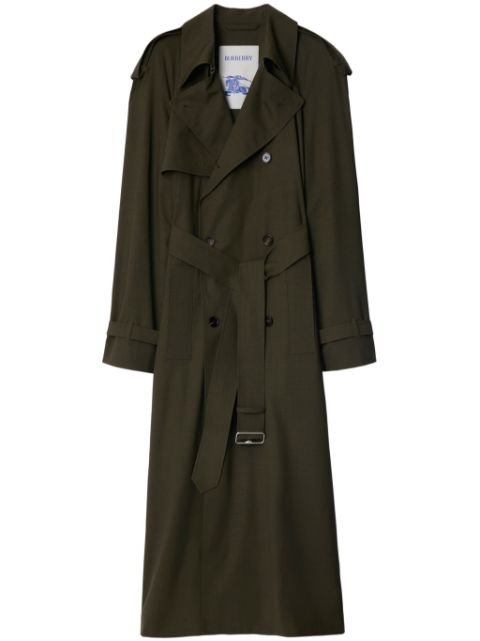 Burberry belted double-breasted trench coat Men