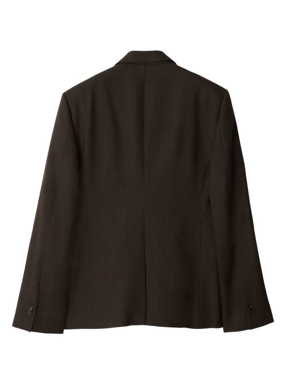 Burberry Wollen blazer - Bruin