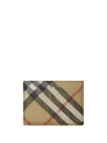 Burberry Nova Check card holder - Neutrals