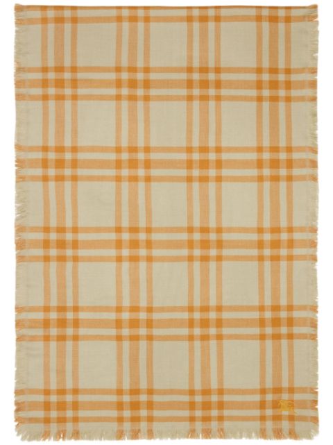 Burberry reversible checked scarf Women