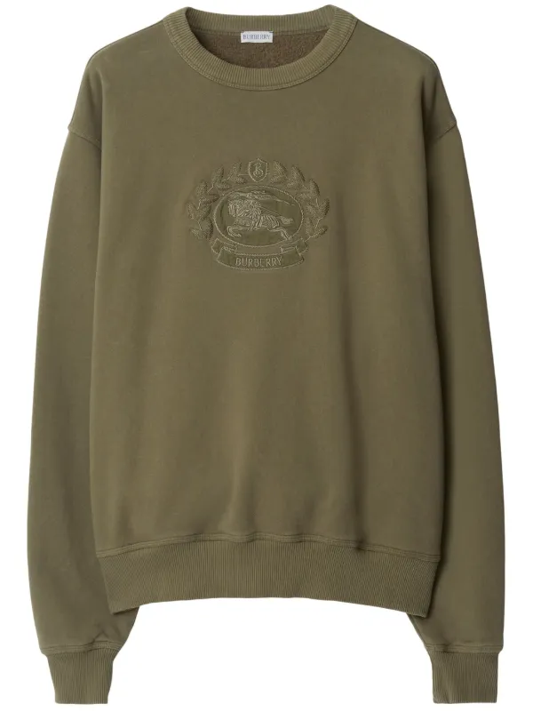 Burberry oversized cotton sweatshirt clearance