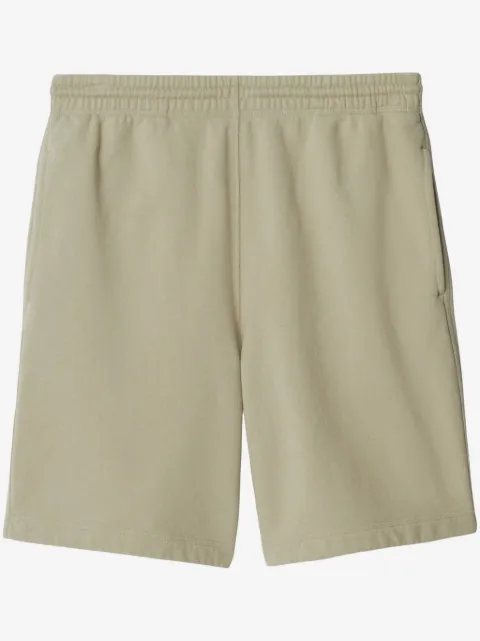 Burberry EKD-appliqué cotton shorts