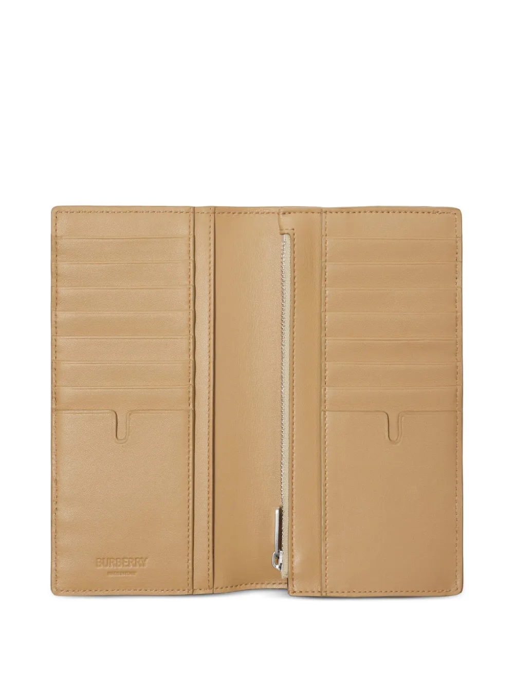 Burberry Geruite portemonnee Beige