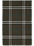 Burberry Vintage Check reversible scarf - Green