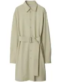 Burberry belted cut-out shirt dress - Neutrals