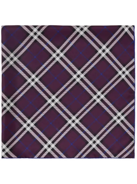 Burberry mascada de seda con motivo Nova Check