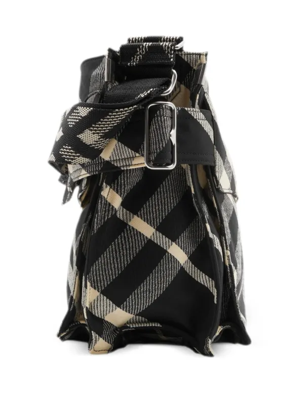 BURBERRY｜ (Check Trench Crossbody Bag (8092604)) burberry-LICHEN-Check-Trench-