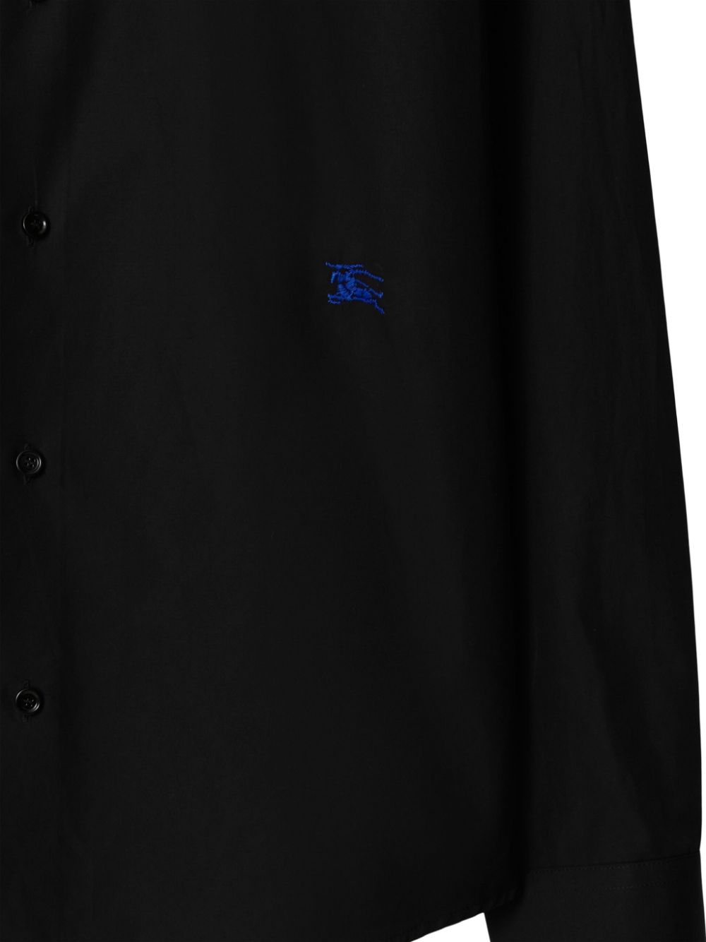 Burberry EKD-embroidered cotton shirt Men