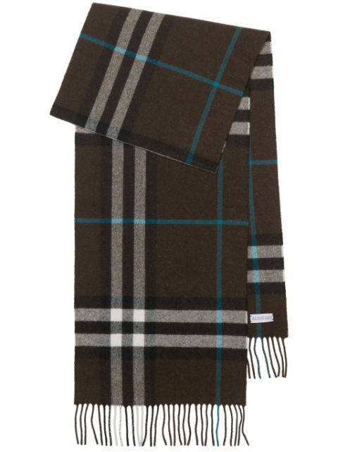 Burberry Vintage Check cashmere scarf Men